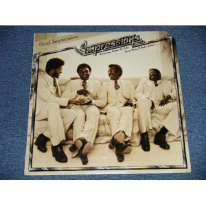 画像: The IMPRESSIONS - FIRST IMPRESSIONS  (SEALED cut out) / 1975 US AMERICA ORIGINAL "BRAND NEW SEALED" LP 