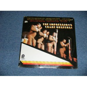 画像: The IMPRESSIONS - CHART BUSTERS (SEALED  Cut Out) /   US AMERICA REISSUE "BRAND NEW SEALED" LP 