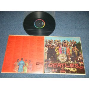 画像:  BEATLES  - SGT PEPPERS LONELY HEARTS CLUB BAND (Matrix #    A) MAL-1-2653-G5   B) MAL-2-2653-F1) Ex/Ex++ Looks:Ex+ A-1&B-1 SCRATCH) / 1967 US AMERICA ORIGINAL "BLACK With RAINBOW Label" "MONO" Used LP 