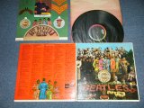 画像:  BEATLES  - SGT PEPPERS LONELY HEARTS CLUB BAND (Matrix #    A) MAL-1-2653-F1   B) MAL-2-2653-G2) ( Ex+++,Ex++/Ex+++ Looks:MINT-)  / 1967 US AMERICA ORIGINAL "BLACK With RAINBOW Label" "MONO" Used LP  (With Cut Outs Inserts + Original "RED" Inner Sleeve) 