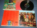 画像:  BEATLES  - SGT PEPPERS LONELY HEARTS CLUB BAND (Matrix #    A) MAL-1-2653-G22 #3   B) MAL-2-2653-G16 #2) ( Ex++/MINT-)  / 1967 US AMERICA ORIGINAL "BLACK With RAINBOW Label" "MONO" Used LP  (With Cut Outs Inserts + Original "RED" Inner Sleeve) 