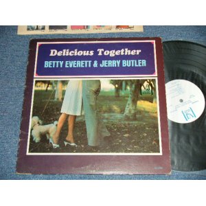 画像: BETTY EVERETT & JERRY BUTLER -  Ex+/Ex+ Looks:Ex-  EDSP) / 1964 US AMERICA ORIGINAL "WHITE LABEL PROMO" MONO  Used LP 