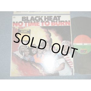 画像: BLACK  HEAT - NO TIME TO BURN ( EX+/MINT- Cut Out for PROMO, PROMO SEAL OFC)  / 1974 US AMERICA  ORIGINAL "PROMO" Used LP 