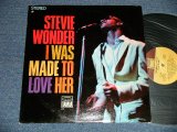 画像: STEVIE WONDER -  I WAS MADE TO LOVE HER  (Ex+++/Ex++ Looks:Ex+++ BB ) / 1967 US AMERICA ORIGINAL"1st press Label" "STEREO" Used LP