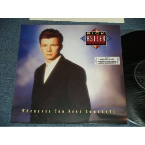 画像: RICK ASTLEY - WHENEVER YOU NEED SOMEBODY (Ex+++/MINT- )  / 1987 UK ENGLAND ORIGINAL Used  LP 