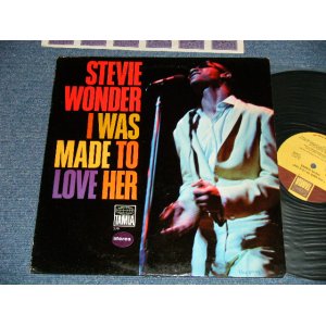 画像: STEVIE WONDER -  I WAS MADE TO LOVE HER  (Ex++/Ex+++) / 1967 US AMERICA ORIGINAL"1st press Label" "MONO Jacket with STEREO SEAL" Used LP