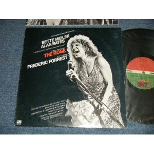 画像: BETTE MIDLER / Original Sound Track - THE ROSE (JANIS JOPLIN)  ( Ex++/Ex+++ Looks:Ex++)  / 1979 US AMERICA ORIGINAL "RED & GREEN Label" Used LP