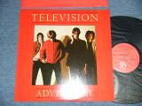 画像: TELEVISION -  ADVENTURE ( Ex++/MINT- )  / 1978  US AMERICA ORIGINAL 1st Press "RED Label"   Used LP