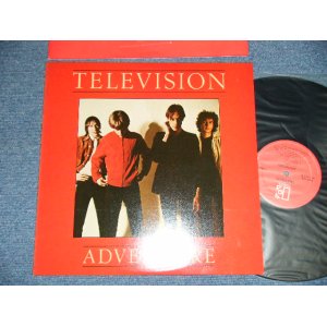 画像: TELEVISION -  ADVENTURE ( Ex++/MINT- )  / 1978  US AMERICA ORIGINAL 1st Press "RED Label"   Used LP