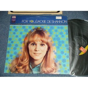 画像: JACKIE DeSHANNON  DE SHANNON -  FOR YOU (Ex++/Ex+++ STOFC ) / 1967 US AMERICA ORIGINAL 1st Press "BLACK with GREEN Label" STEREO Used LP 