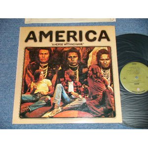 画像: AMERICA - AMERICA : A Horse with No Name   (Matrix #A) BS-2576 39997 RE1-1B    B) BS-2576 39998-1B  ) (Ex++/MINT-) / 1972  Version US AMERICA ORIGINAL 1st Press "GREEN with 'WB' Label"  "2nd Press Jacket"  Used LP