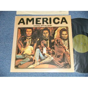 画像: AMERICA - AMERICA : A Horse with No Name   (    Matrix #    A) BS-2576 39997 RE1-2    B) BS-2576 39998-B 1B ) (Ex++/MINT-) / 1972  Version US AMERICA ORIGINAL 1st Press "GREEN with 'WB' Label"  "2nd Press Jacket"  Used LP