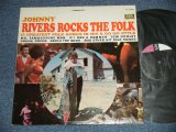 画像: JOHNNY RIVERS - ROCKS THE FOLK  ( Matrix #  A) LP-12293- SIDE#1-1D    B) LP-1193-SIDE-2-1A )  Ex++/Ex+++ )  / 1965  US AMERICA  ORIGINAL "1st Press BLACK with PINK Label" STEREO Used   LP 