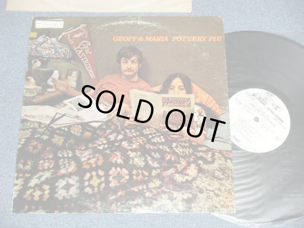 画像1: GEOFF & MARIA MULDAUR - POTTERY PIE (Matrix #    A) RS 6350 30914A 1B CSM-2 STERLING RL    B) RS 6350 30915B  CSM-1 1A  STERLING RL)  (Ex+/MINT- STOFC) / 1969 US AMERICA ORIGINAL "WHITE LABEL PROMO" Used LP 