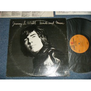 画像: JIMMY L. WEBB - WORDS AND MUSIC : With SONG SHEET(Matrix #  A) RS-6421 31123-1 B  B)  RS-6421 31124-1 B ) (Ex/MINT-) / 1970  US AMERICA  ORIGINAL "BROWN with STEREO Credit Label" Used LP 