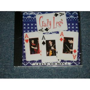 画像: CRAZY LEGS (BRAZILIAN NEO-ROCKABILLY) - LIVE TO WIN (SEALED)  / 2003 BRAZIL? ORIGINAL "BRAND NEW SEALED" CD