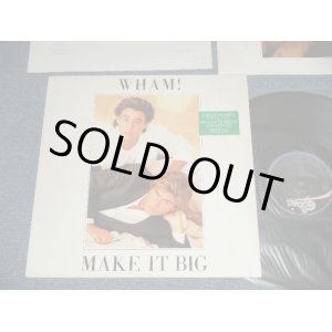 画像: WHAM! - MAKE IT BIG  (Ex+++/MINT-)  / 1984 UK ENGLAND ORIGINAL "1st Press REVERSE BACK Cover"  Used LP