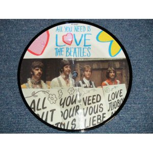 画像: The BEATLES - ALL YOU NEED IS LOVE : BABY YOU'RE A RICHMAN (MINT)/ 19887UK ENGLAND ORIGINAL "PICTURE DISC" Used 7" Single   