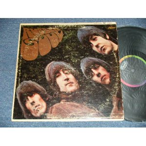 画像: The BEATLES - RUBBER SOUL (      Matrix # A) T-1-2442-F11  B) T-2-2442-T6G) (VG+/Ex Looks*VG++  WOL, WOBC, ) / 1965 US AMERICA ORIGINAL "BLACK with RAINBOW Label" MONO Used LP5G