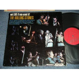 画像: ROLLING STONES - GOT LIVE IF YOU WANT IT! ( Matrix #  A) LL-3493-A ARL-7517-1H B) ARL-7518-1G  LL-3493-B    ) ( Ex++/Ex++ Looks:Ex+++)  /  1966 US AMERICA  ORIGINAL "RED Label with Boxed LONDON" MONO Used LP