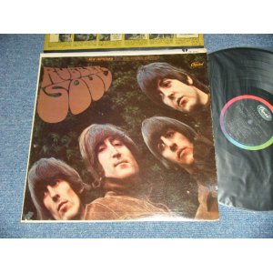 画像: The BEATLES - RUBBER SOUL ( Matrix #A) ST-1--2442-W4P  B) ST-2--2442-X5P ) ( Ex++/Ex+++ Looks:Ex+  ) / 1965 US AMERICA ORIGINAL 1st Press "BLACK with RAINBOW Label"  STEREO Used LP 