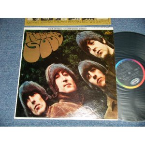 画像: The BEATLES - RUBBER SOUL ( Matrix #A) ST-1--2442-A-13  B) ST-2--2442-B-11 ) ( Ex+++/MINT- ) / 1965 US AMERICA ORIGINAL 1st Press "BLACK with RAINBOW Label"  STEREO Used LP 