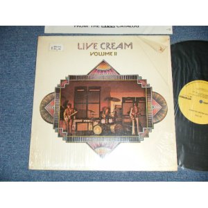 画像: CREAM - LIVE CREAM VOLUME II (Matrix #  A) ST-C-722455A ▵16799  B) ST-C-22456AA ▵16799-X  PR )  (Ex++/Ex++)  / 1972 US AMERICA ORIGINAL 1st Press "YELLOW with 1841 BROADWAY Label"  Used LP 