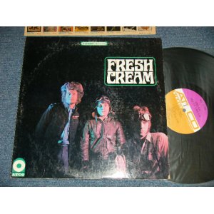 画像: CREAM - FRESH CREAM (Matrix #  A) ST-C-66957-1A/B) ST-C-66958-1A )  (Ex/MINT- )  / 1967 US AMERICA ORIGINAL 1st Press "PURPLE & BROWN" label STEREO Used LP 