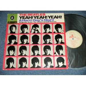 画像: THE BEATLES - YEAH! YEAH! YEAH! : A HARD DAYS NIGHT ( Ex++/MINT-  )  / 1964 WEST-GERMAN ORIGIANL "WHITE/RED Label" "STEREO"   Used LP 