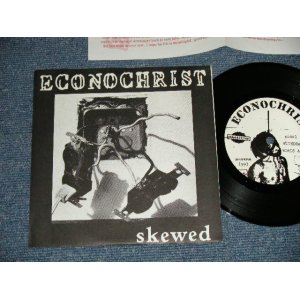 画像: ECONOCHRIST - SKEWED  ( MINT-/MINT ) /  1993  US AMERICA  ORIGINAL Used 7"33 rpm EP  with PICTURE SLEEVE 