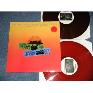 画像: THE BEATLES - AT THE HOLLYWOOD BAWL - THE COMPLETE SHOWS - ( RED WAX VINYL )  /  GERMAN ORIGINAL Brand New 2 LP's 