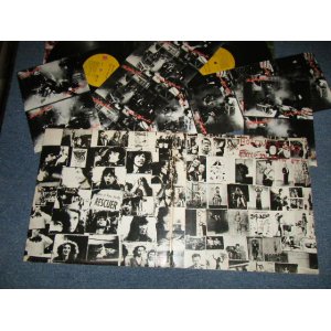 画像: ROLLING STONES - EXILE ON MAIN ST. ( With POSTCARDS & Original Inner Sleeves by HARD PAPER) (Matrix #A)ST-RS-722507-A  ROLLING STONES RECORDS PR B)ST-RS-722508-A  ROLLING STONES RECORDS PR C)ST-RS-722508-A  ROLLING STONES RECORDS PR  D)ST-RS-722510-C ROLLING STONES RECORDS  PR)  ( Ex++/MINT-) / 1972 US AMERICA ORIGINAL  Used 2 LP's  