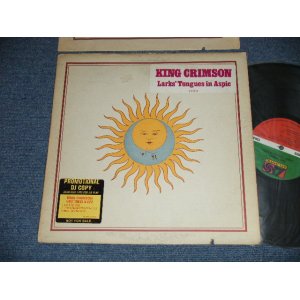 画像: KING CRIMSON -  LARK's TONGUES IN ASPIC (:Matrix #  A) ST-A-732809-DJ  PR  / B) ST-A-732810-DJ  PR )(Ex-/MINT- EDSP, Cutout for PROMO) / 1973 US ORIGINAL "PROMO" 1st Press "1841 BROADWAY Credit Label"  LABEL LP 