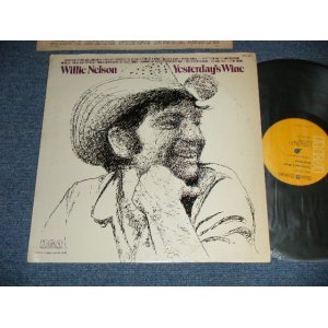 画像: WILLIE NELSON  - YESTERDAY'S WINE (MINT-/MINT- ) / 1971 US AMERICA  REISSUE Used LP 