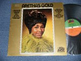 画像: ARETHA FRANKLIN - ARETHA'S GOLD (Matrix #  A) ST-1-691567-LTB-1B  B)  ST-2-691568-LTB-1B)  (Ex++/Ex+++ Looks:MINT- TAPEOFC) / 1969 US AMERICA ORIGINAL 1st Press "GREEN & RED with 1841 BROADWAY Label" Used LP 　