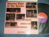 画像: v.a. Omnibus (DRIFTERS, WILSON PICKETT, VIBRATIONS, CARLTONS, BARBARA LYNN, PATTI LA BELLE & Her BLUEBELLS)  - SATURDAY NIGHT AT THE UP TOWN (Ex+++/Ex Looks:Ex++) / 1964 US AMERICA  ORIGINAL "RED & PLUM Label" MONO Used LP   