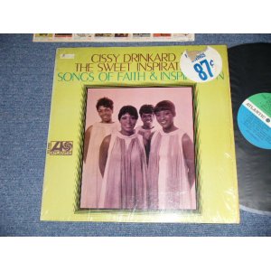 画像: CISSY DRINKARD & The SWEET INSPIRATIONS - SONGS OF FAITH & INSPIRATION (Ex++/Ex+++ A-2:Ex) / 1968 US AMERICA  ORIGINAL "GREEN & BLUE  Label"  STEREO  Used LP   