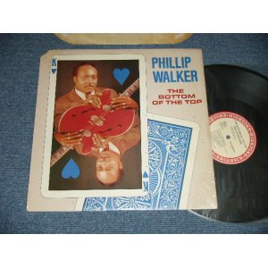 画像: PHILLIP WALKER  - THE BOTTOM OF THE TOP (MINT-/Ex++ Looks:Ex+ Cut Out) ) / 1989 US AMERICA ORIGINAL Used  LP 