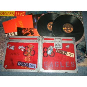 画像: EAGLES - EAGLES LIVE (Matrix # A)BB 705 A 1 SP STERLING TJ    B)BB 705 B 5 SP STERLING TJ    C)BB 705 C 7 ED STERLING    D)BB 705 D 5 ED SP STERLING  )  (Ex++/MINT-) / 1980 US AMERICA ORIGINAL  "With POSTER"  Used 2-LP's 