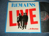 画像: THE REMAINS - LIVE ... IN BOSTON (MINT-/MINT-)/ 1983 FRANCE ORIGINAL Used LP 