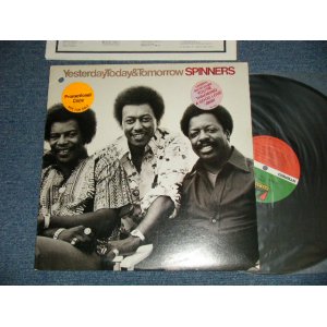 画像: SPINNERS - YESTERDAY TODAY & TOMORROW ( Ex++/MINT- BB for PROMO)  / 1977 US AMERICA ORIGINAL "PROMO" Used LP