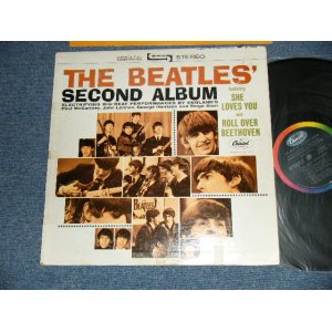 画像: THE BEATLES - SECOND ALBUM (Matrix #   A)ST-1-2080-A3   B)ST-2-2080-B4#4  ) ( Ex+/Ex+++ Looks:Ex++ EDSP)  / 1964 US AMERICA ORIGINAL "BLACK with RAINBOW Label" STEREO Used LP 