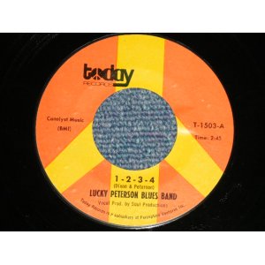 画像: LUCKY PETERSON BLUES BAND - 1-2-3-4 : GOOD OLD CANDY (BLUES ROCK) (Ex+++/Ex+++) /  1971 US AMERICA ORIGINAL Used  7"Single With 