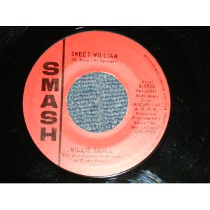 画像: MILLIE SMALL  - SWEET WILLIAM : WHAT AM I LIVING FOR (Ex+++/Ex+++)  / 1964 US AMERICA   ORIGINAL Used  7"Single