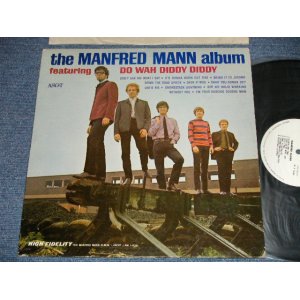 画像: The MANFRED MANN - THE MANFRED MANN ALBUM (Ex++/Ex++  A-1,2,B-3,4,5:Ex  EDSP)   / 1964 US AMERICA ORIGINAL "WHITE LABEL PROMO" MONO Used LP