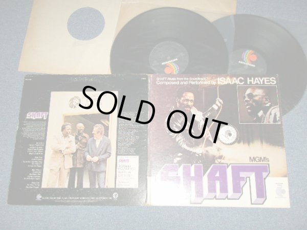 画像1: ISAAC HAYES ost - SHAFT ( Ex+/Ex, Ex++) / 1974 US AMERICA  ORIGINAL Used 2-LP 