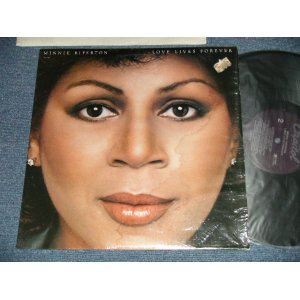 画像: MINNIE RIPERTON - LOVE LIVES FOREVER  ( Ex-/MINT- WTRDMG)  / 1980  US AMERICA  ORIGINAL Used  LP   