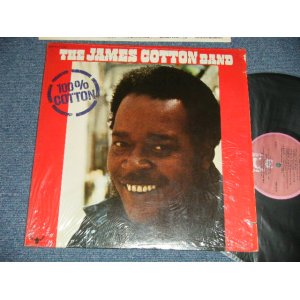 画像: The JAMES COTTON  BAND - 100% COTTON (Ex++/Ex+++ cut out ) / 1974 US AMERICA ORIGINAL Used LP 