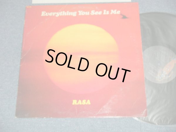 画像1: RASA - EVERYTHING YOU SEE IS ME(Ex-/Ex+++) / 1978 US AMERICA ORIGINAL Used LP