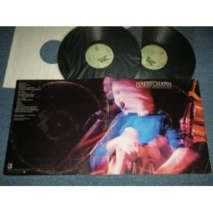 画像: HARRY CHAPIN - GREATEST STORIES-LIVE (Ex+/Ex+++) / 1976  US AMERICA ORIGINAL 1st Press "BUTTERFLY Label" Used 2-LP